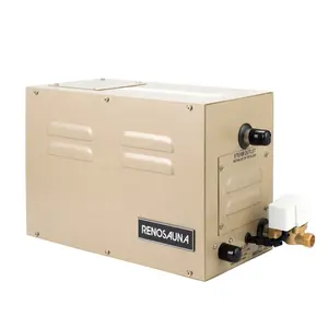 Envío gratuito 220-240V 1 fase 9KW baño de vapor generador de vapor húmedo sala de Sauna