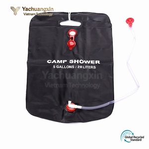 Bolsa de agua para acampar, bolsa de ducha, acampada al aire libre, bolsa de agua plegable, ducha al aire libre - Product Image 4