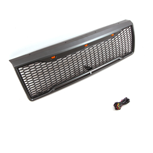Parrilla Delantera de Malla con LED para Auto, Compatible con <span class=keywords><strong>Ford</strong></span> <span class=keywords><strong>BRONCO</strong></span> F150 1992-1996 - Product Image 3