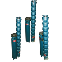 Pompe à eau submersible multi-étages en acier inoxydable haute pression QJ Motors QJ-80 pour puits profonds 4HP-435HP