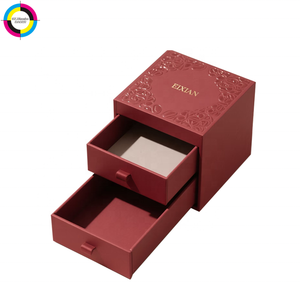 Caja <span class=keywords><strong>de</strong></span> Regalo <span class=keywords><strong>de</strong></span> Lujo con Estampado en Dorado y Relieve 3D, Caja Deslizante <span class=keywords><strong>de</strong></span> Cartón con Logotipo Personalizado para Embalaje <span class=keywords><strong>de</strong></span> Regalos - Product Image 1