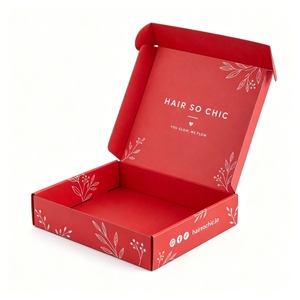 Custom Logo Printed Luxury Kraft Paper Corrugated Mailer Boxes Eco Friendly Foldable Clothing Product Packaging <b>Shipping</b> <b>Box</b> - Product Image 5