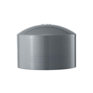 Tapa de tubería de CPVC Rong Sheng 545841, estándar Sch, tapa de válvula de plástico resistente a altas temperaturas para tubería de agua - Product Image 1