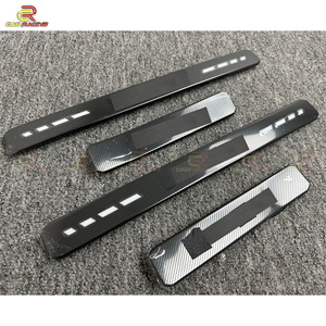 Seuil de porte en Fiber de carbone sec de Style B pour Mercedes Benz G Wagon G <span class=keywords><strong>Cass</strong></span> W464 AMG G500 G63 2019-2024 seuils de porte Kits de carrosserie pièces de voiture - Product Image 2