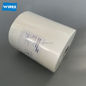 مناديل صناعية X80 Dri على شكل لفة، طبقة واحدة، 30% بولي بروبيلين و70% لب خشب، قماش تنظيف صناعي - Product Image 4