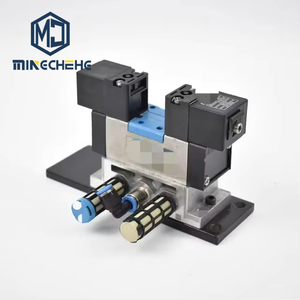 Válvula Solenoide Neumática MN1H-5/3G-D-1-C 159681, Válvula de Centro Cerrado de 5/3 Vías para Sistemas de Control de Automatización Industrial - Product Image 1