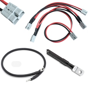 2 4 6 8 10 12 14 16 18 AWG มาตรวัดสีแดง + ดำแบตเตอรี่แบบขนานอินเวอร์เตอร์ไฟฟ้าสำหรับพลังงานแสงอาทิตย์อัตโนมัติ RV และทางทะเล - Product Image 3