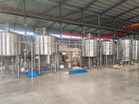 Machine à fabriquer de la bière 300L 500L 1000L 2000L, brasserie artisanale, système clé en main pour restaurant, équipement de brassage de bière à domicile