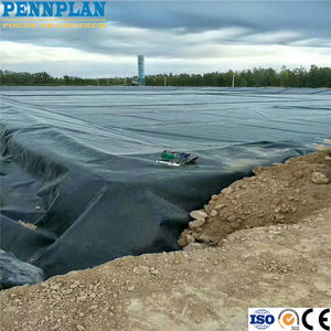 <span class=keywords><strong>Bâche</strong></span> en géomembrane HDPE 60 mil de haute qualité, surface lisse 3 mm, pour bassin, ferme piscicole, barrage, durable, anti-UV, en polyéthylène - Product Image 2