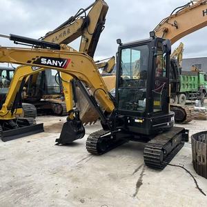 รถขุดตีนตะขาบ Sany SY35U มือสอง ขนาด 3.5 ตัน พร้อมเครื่องยนต์ Yanmar ปั๊มไฮดรอลิก HYDAC และแบบไม่มีส่วนท้ายที่ยื่นออกมา - Product Image 5