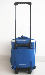 Ibeiker dã ngoại ngoài trời xe đẩy màu xanh răng Loa xách tay Cooler cách điện túi với loa không dây cho bãi biển cắm trại - Product Image 5