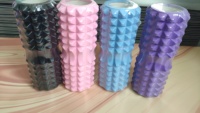 Rouleau de yoga haute densité personnalisé, ensemble de rouleaux en mousse EVA creuse pour Pilates, rouleau de massage pour les muscles du dos