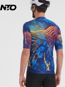 Maillot <span class=keywords><strong>de</strong></span> Ciclismo Profesional para Hombre, Manga Corta, Transpirable, <span class=keywords><strong>de</strong></span> Secado Rápido, con Cremallera Completa, Ajuste Profesional, para Ciclismo <span class=keywords><strong>de</strong></span> <span class=keywords><strong>Carretera</strong></span>, <span class=keywords><strong>Ropa</strong></span> <span class=keywords><strong>de</strong></span> Verano para MTB - Product Image 3