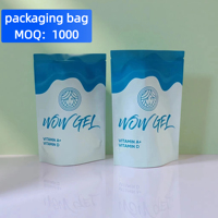 Sac d'emballage en gel personnalisé par le fabricant, sac de gel médical pour compresse froide, emballage scellé et opaque, emballage indépendant personnalisé