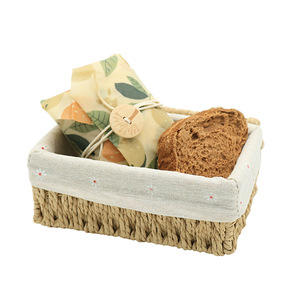 Zero Waste Eco Friendly Vegan <strong>Beeswax</strong> Food Wrap with Button and String Organic Bees Wax <strong>Beeswax</strong> Food BAG Sandwich Wrapping <strong>Paper</strong> - Product Image 4