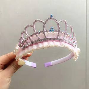 लड़कियों के लिए कोरियन फीता बाल बैंड के लिए कोरियन फीता हेयर बैंड, सुंदर बच्चों की सहायक उपकरण - Product Image 6