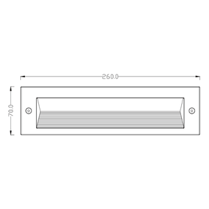 New Outdoor LED Step Stair Wall <strong>Recessed</strong> Lamp Pathway <strong>Light</strong> Lamps Outdoor Stair <strong>Light</strong> for Garden Hallway Doorway - Product Image 5