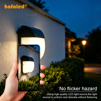 Lámpara de Pared LED para Exteriores de 30W, IP65, IK10, Certificación CE, RoHS, SAA, Luz de Búnker, Resistente a la Humedad, Aplique de Pared Exterior, Lámpara de Pared Tipo Bulkhead