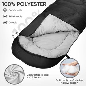 Sacos de Dormir para Acampar Baratos de Fábrica, OEM, Personalizados, Impermeables, para Adultos - Product Image 3