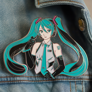 Spilla in Smalto Personalizzata del Produttore con Tema Anime <span class=keywords><strong>Miku</strong></span> - Product Image 4