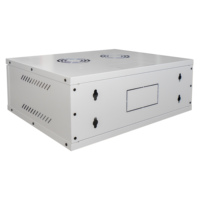 Armoire de serveur murale coulissante blanche pour réseau, 19 pouces, 4U, 6U, 10U, 12U, avec étagères