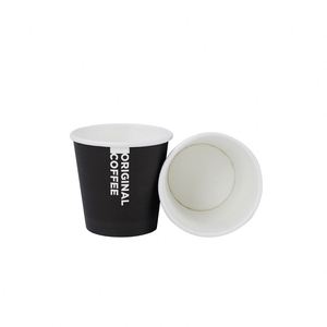 4oz Custom Logo Paper <b>Cup</b> Disposable White Biological Kraft Paper <b>Coffee</b> <b>Cup</b> - Product Image 1