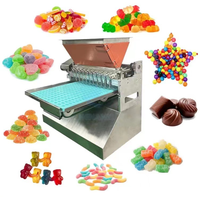 Bonbons de noix de coco petite échelle de laboratoire manuel Mini menthe gommeux chocolat sucette déposant dur fabricant faire Prix de la Machine en Inde