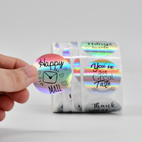 Autocollants ronds personnalisés avec votre propre logo, différentes tailles, étiquettes rondes de 2 pouces pour l'emballage, autocollants en papier imperméables pour la fermeture