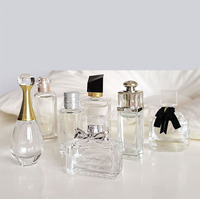 2022 nouveau design décoratif personnalisable 100 120 150 ml diffuseur de parfum vide désodorisant bouteille en verre transparent avec boîte