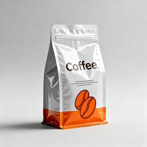 ถุงกาแฟพรีเมียมแบบกำหนดเองพร้อมวาล์ว - ถุงแบบตั้งได้ ปิดผนึกซ้ำได้ เป็นมิตรกับสิ่งแวดล้อม พิมพ์กราเวียร์ บรรจุภัณฑ์คุณภาพสูงเพื่อความสดใหม่ - Product Image 2