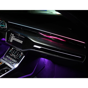 Kit de Decoración Interior con Luz Ambiental LED para Automóvil, para Audi A6L 2019-2025, Accesorios de Iluminación Ambiental, Kit de Actualización de Iluminación - Product Image 4