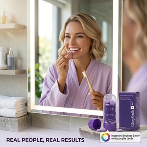 GlorySmile V34 Purple <strong>Toothpaste</strong> Tablets <strong>Colour</strong> <strong>Corrector</strong> Teeth Brightening Chewable <strong>Toothpaste</strong> 45pcs Portable Travel Friendly - Product Image 5