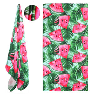 2024 Trendy Design Flower OEM Rectangle Quick-Dry Swimming Wholesale Custom Print <b>Microfibre</b> <b>Beach</b> <b>Towel</b> - Product Image 5