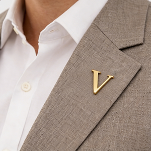 <span class=keywords><strong>Spilla</strong></span> Personalizzata in Metallo con Nome, Iniziale o Monogramma, Distintivo da Bavero con Chiusura a <span class=keywords><strong>Farfalla</strong></span> per Abito e Uniforme - Vendita all'Ingrosso - Product Image 5