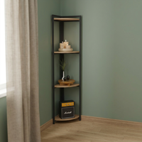 Bücherregal Wohnzimmermöbel Dekoratives Bücherregal Organizer mit Spanplatten-Metall-Bücherregal Organizer-Regal