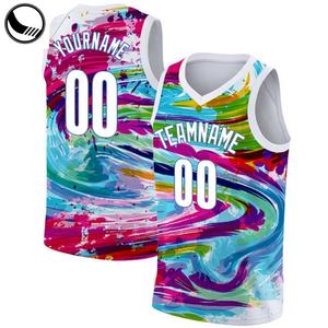 Maillots de basket-ball personnalisés BETHERIVAL, sublimation, logo d'équipe - Product Image 2