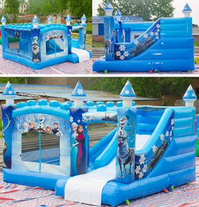 <span class=keywords><strong>Anna</strong></span> Ice Mountain Castle Frozen inflatable castles sautants - Product Image 3