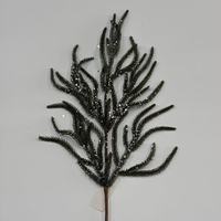 Branche artificielle de sapin avec aiguilles et cônes, pour décoration intérieure, centres commerciaux, tailles personnalisées, vente en gros, décorations de Noël pour arbres.