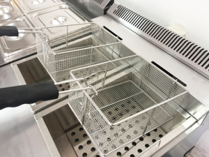 <span class=keywords><strong>Friteuse</strong></span> à gaz Libermann 13L*2 avec 2 réservoirs, 2 paniers, réservoir d'huile <span class=keywords><strong>amovible</strong></span>, température réglable, <span class=keywords><strong>friteuse</strong></span> de comptoir pour poulet - Product Image 4