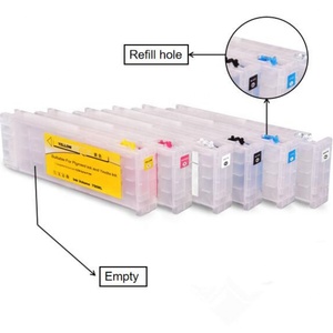 Supercolor 600ML T7251-7254 T725A for Epson Empty <b>Refill</b> <b>Ink</b> Cartridge With Chip for EPSON SURE COLOR F2000 F2100 F2130 F2140 - Product Image 4
