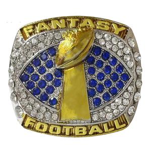 Anillo de campeonato deportivo de ensueño 2021, anillo geométrico de aleación personalizado Unisex para fútbol, béisbol, baloncesto, recuerdos o regalos - Product Image 3