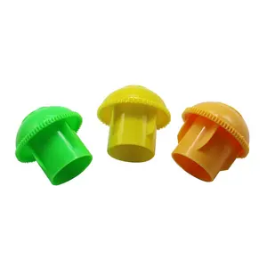 SCQP Quality Construction Safety Caps Plastic Reinforced Steel Pipe Scaffold Plastic Mushroom End Cap Green Yellow Factory Sale