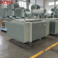 Transformateur de distribution triphasé à double enroulement série S13-M 115 kV 50/60 Hz avec changeur de dérivation hors circuit, immergé dans l'huile et étanche