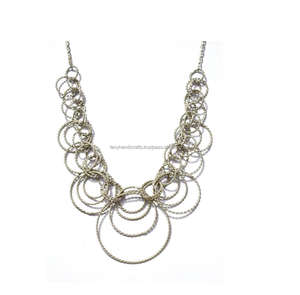 2024 dernières conceptions femmes mode argent carré collier bijoux pour femmes collier en argent fabriqué à la main - Product Image 1