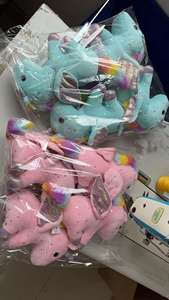 Jouets en peluche licorne assis moins chers / Fabricant de jouets en peluche licorne personnalisés / Jouets en peluche licorne sur mesure - Product Image 6