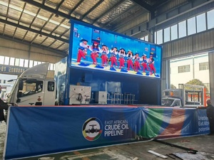 Pantalla LED para Camión, Montada en 3 Lados, Caja de Pantalla LED Digital P4 de 16 pies, 18 pies, Caja LED de 9 pies para Venta, Caja de Cartelera LED Montada - Product Image 4