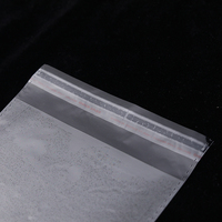 Sacs en plastique transparents autocollants personnalisés imprimés pour emballage