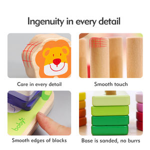 Giocattoli educativi creativi in legno per bambini <span class=keywords><strong>Puzzle</strong></span> che incoraggiano l'immaginazione e lo sviluppo delle abilità - Product Image 3