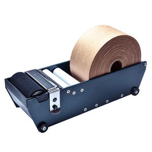 JH-Mech Dispensador de cinta de papel Kraft Universal portátil duradero engomado activado por agua para sellado de cajas - Product Image 1