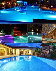 <span class=keywords><strong>Piscine</strong></span> sous-marine applique murale atmosphère colorée télécommande 12V 24V éclairage sous-marin mural étanche - Product Image 3